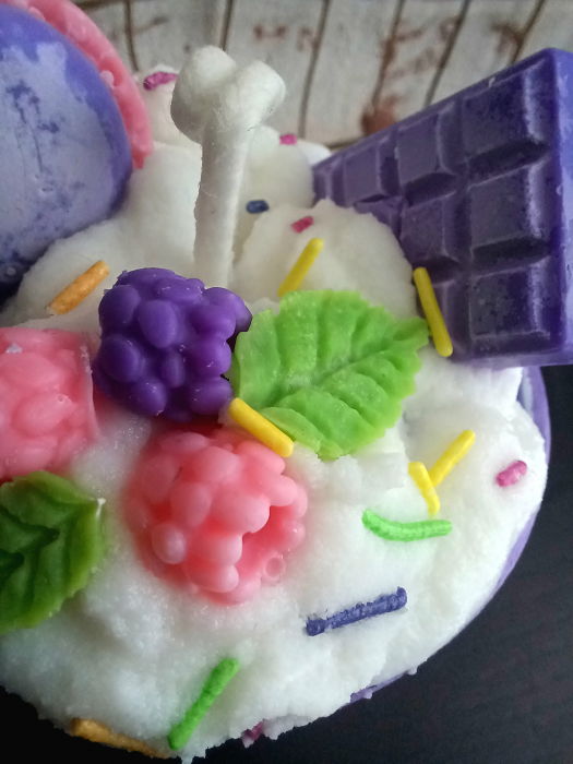 Lumanare parfumata, " Fantasy Desert ", in pahar de sticla. [3]