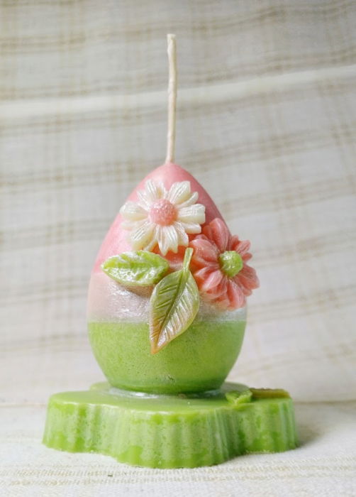 Lumanari " ousoare parfumate ", decor pentru masa de Paste in ambalaj cadou [7]