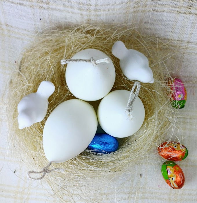 Lumanari " ousoare parfumate " + suport din ceramica handmade [1]