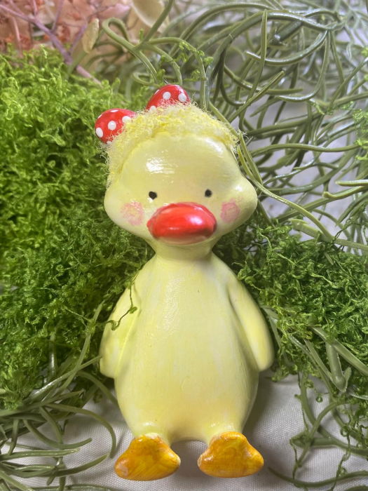 Magneți de frigider 'rata', din ceramica , lucrati si pictati manual [4]