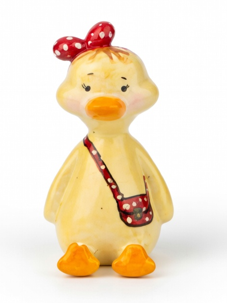 Magneți de frigider 'rata', din ceramica , lucrati si pictati manual in cutie [3]