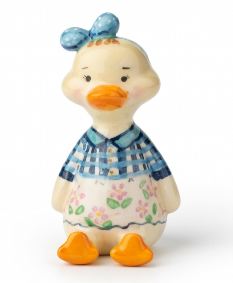 Magneți de frigider 'rata', din ceramica , lucrati si pictati manual in cutie [2]