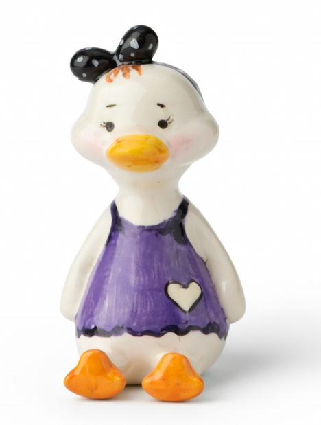 Magneți de frigider 'rata', din ceramica , lucrati si pictati manual in cutie [4]