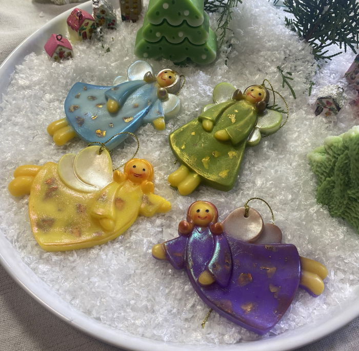 Ornamente din ceara parfumata. Set - 1 buc. [4]