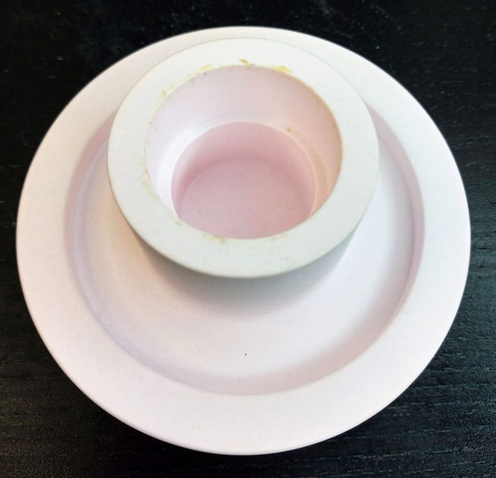 Suport lumanare din ceramica. Produs handmade. [3]