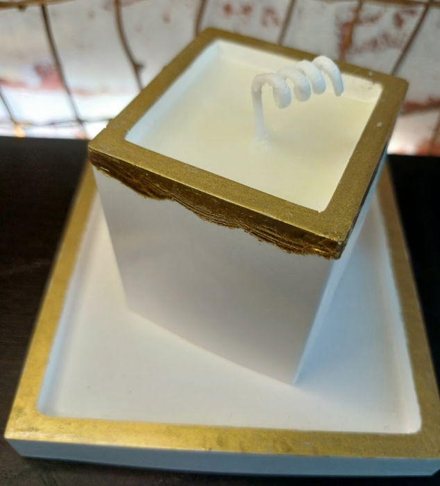 Set  Chic alb/auriu [1]