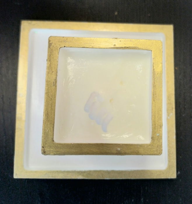 Set  Chic alb/auriu [7]