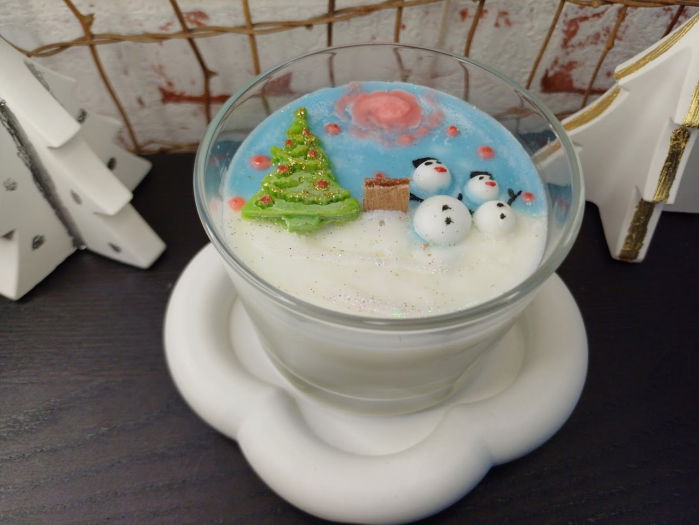 Set decorativ "Peisaj de iarna" plus cadou. [2]