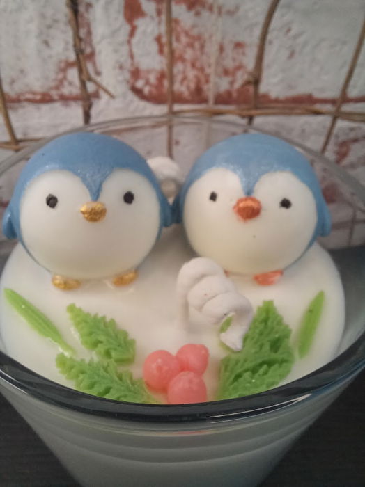 Lumanare parfumata - pinguini - [2]