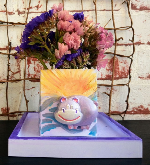 Set decorativ " Hippo" [3]