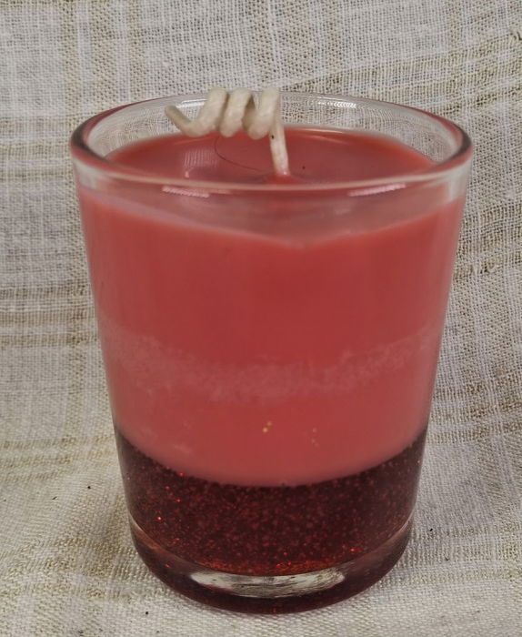 Set decorativ de Craciun - 'Rudolph & Santa' - lumanare plus suport din ceramica pictat manual [6]