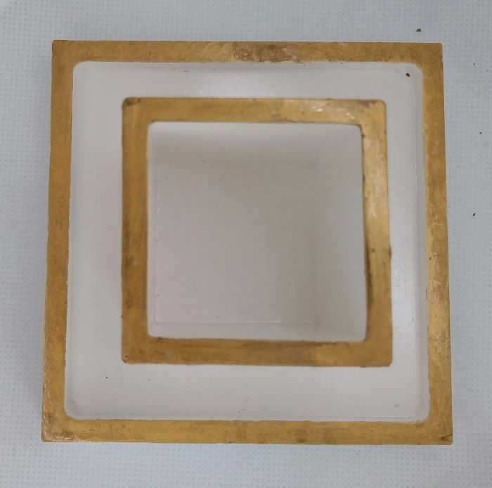 Set  Chic alb/auriu [8]