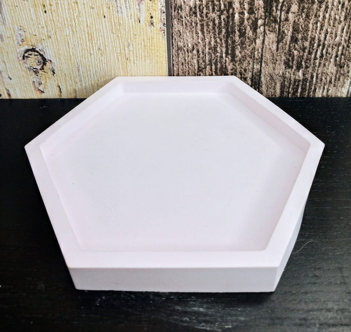 Suport hexagonal din ceramica handmade [3]