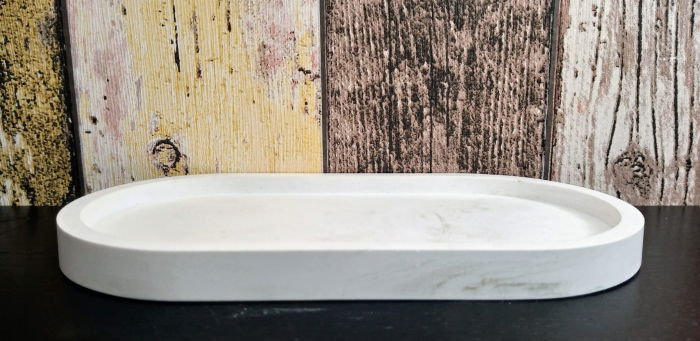 Suport oval mare din ceramica handmade [2]