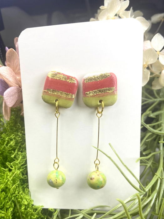 Patrat roz verde cu bila [3]