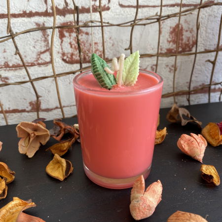 Set trei  lumanari " Rasta cu frunze " [1]