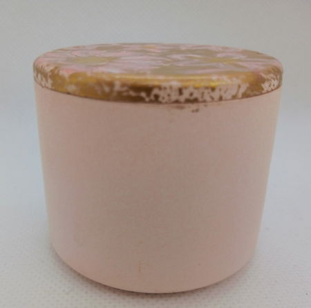 Set decorativ  alb/roz cu flori imprimate. [19]