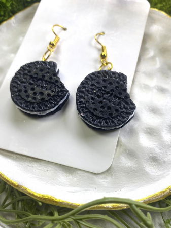Cercei handmade - Oreo