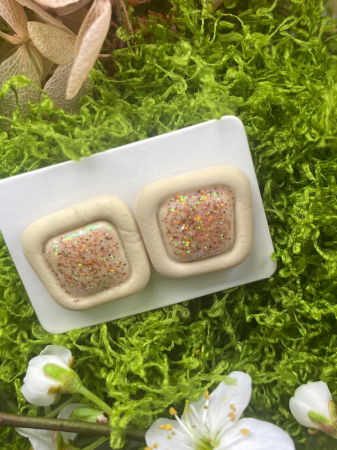 Buton bej multicolorat [2]