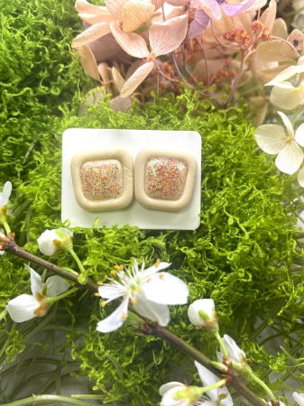 Buton bej multicolorat [1]