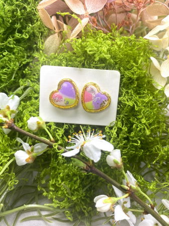 Inimoare mov roz verde [1]