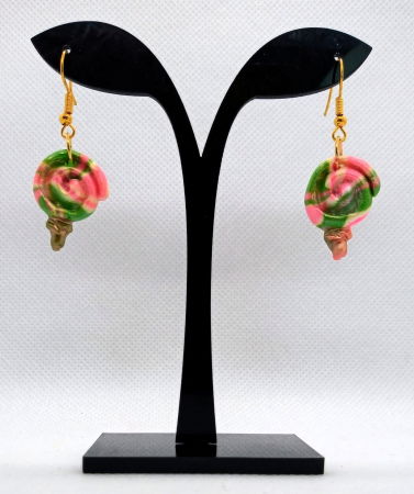 Cercei handmade - cercei lollipop mic