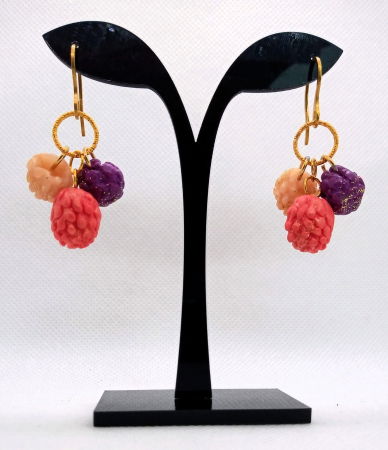 Cercei handmade - Cercei fructe de padure