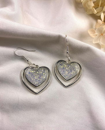 Cercei handmade - Cercei inimioare