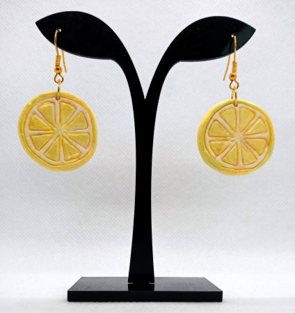 Cercei handmade - Cercei rondele lamai