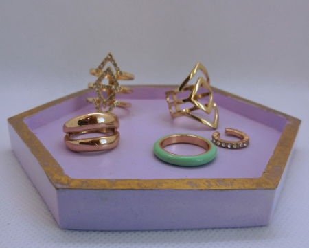 Set Chic mov/auriu [12]