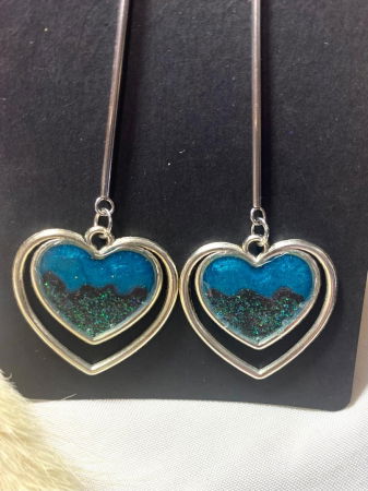 Dublu inimoare albastre lung [1]