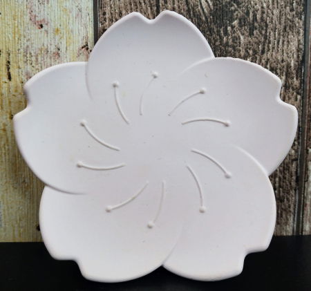 Ceramica handmade - Suport in forma de floare din ceramica handmade