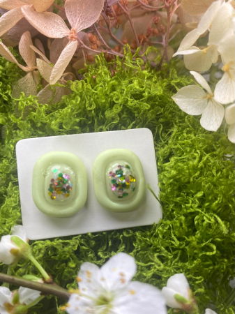 Buton verde multicolorat [1]