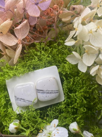 Buton alb argintiu [1]