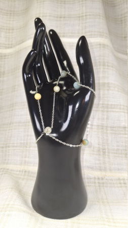 Lanțisor cu pietre de amazonit [2]