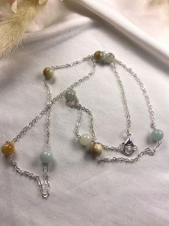 Lanțisor cu pietre de amazonit
