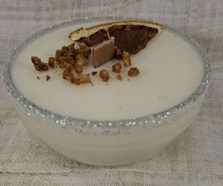 Lumanare craciun parfumata de ceară de soia in sticlă [5]