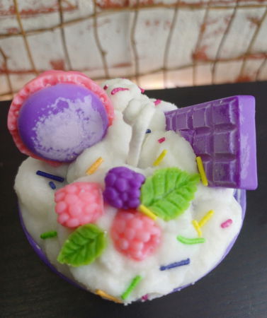 Lumanare parfumata, " Fantasy Desert ", in pahar de sticla. [1]