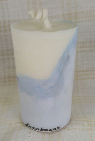 Lumanare parfumata imbracata in ceramica colorata [9]