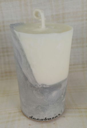 Lumanare parfumata imbracata in ceramica colorata [7]