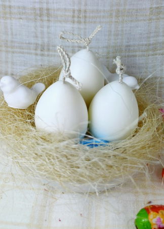 Lumanari " ousoare parfumate " + suport din ceramica handmade [6]