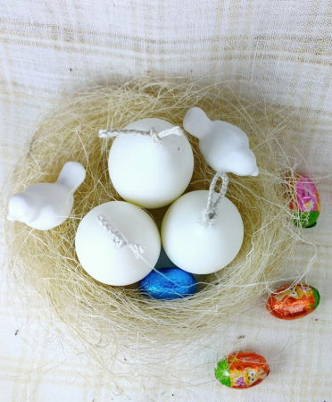 Lumanari " ousoare parfumate " + suport din ceramica handmade [5]