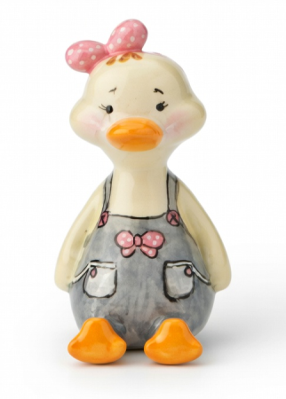 Magneți de frigider 'rata', din ceramica , lucrati si pictati manual in cutie [4]