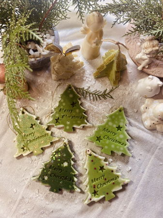 Ornamente din ceara parfumata. Set - 1 buc. [4]