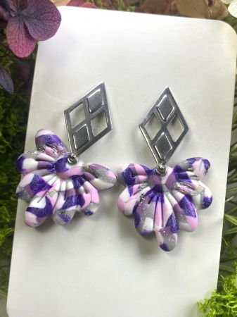 Fluture move roz alb [3]