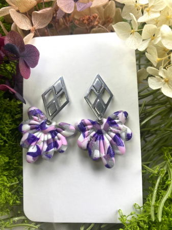 Fluture move roz alb [2]