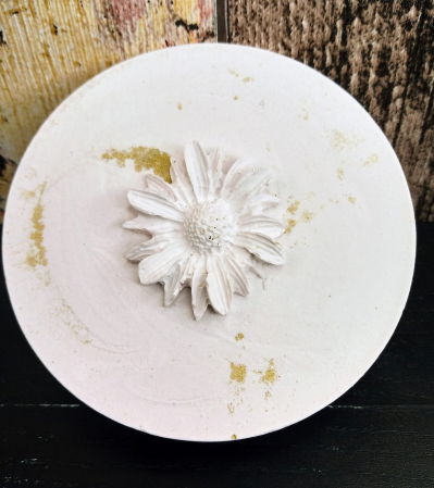 Recipient mare, rotund, din ceramica cu capac - handmade [4]