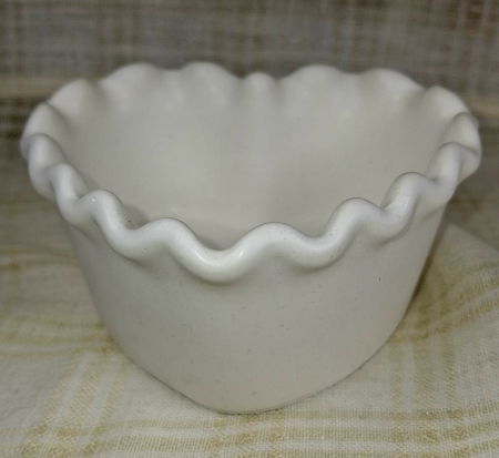 Ceramica handmade waterproof - Recipient inimoare din ceramica alb waterproof