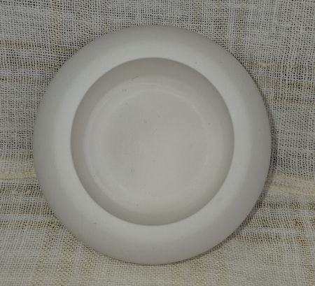 Caseta bijuterii - recipient rotund, alb, din ceramica, cu capac. [7]