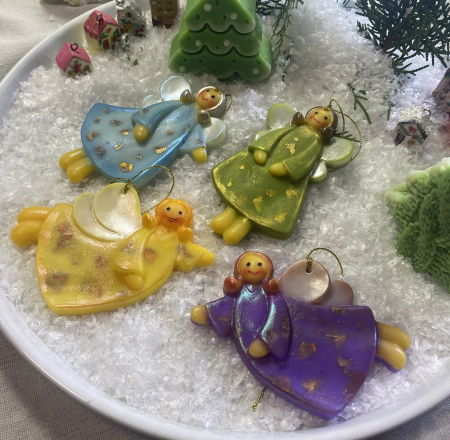 Ornamente din ceara parfumata. Set - 2 buc. [10]